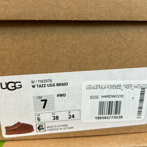 🐐NEW IN TAGS🐐 UGG Tazz Slipper
Heritage Braid Hardwood 6,7,9 - Picture 6 of 7